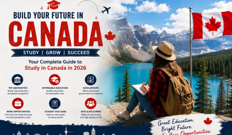 Study in Canada guide for international students in 2026