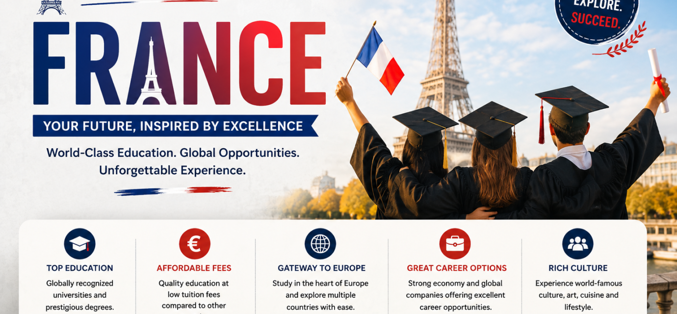 Study in France guide for international students in 2026
