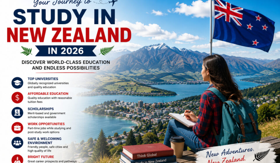 Study in New Zealand in 2026 guide for international students