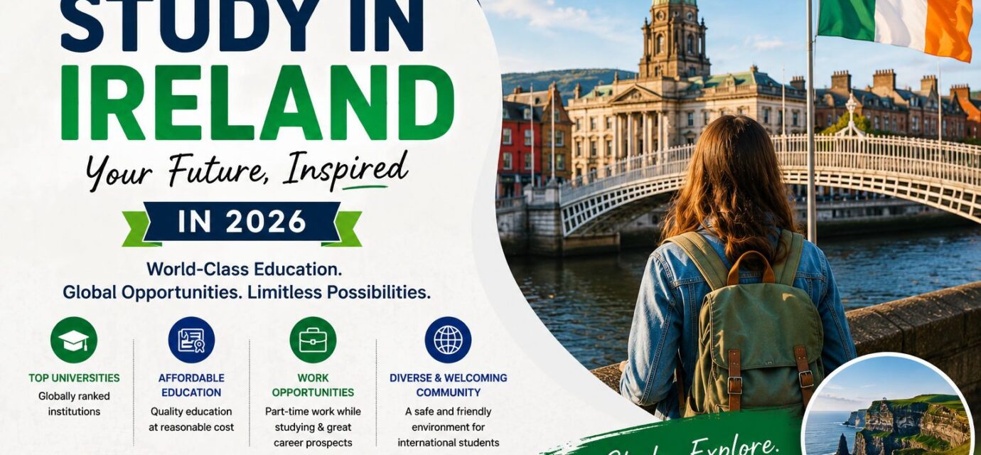 Study in Ireland guide for international students in 2026